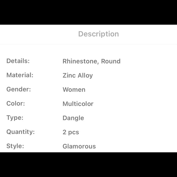 EARRINGS NWOT - Picture 5 of 5